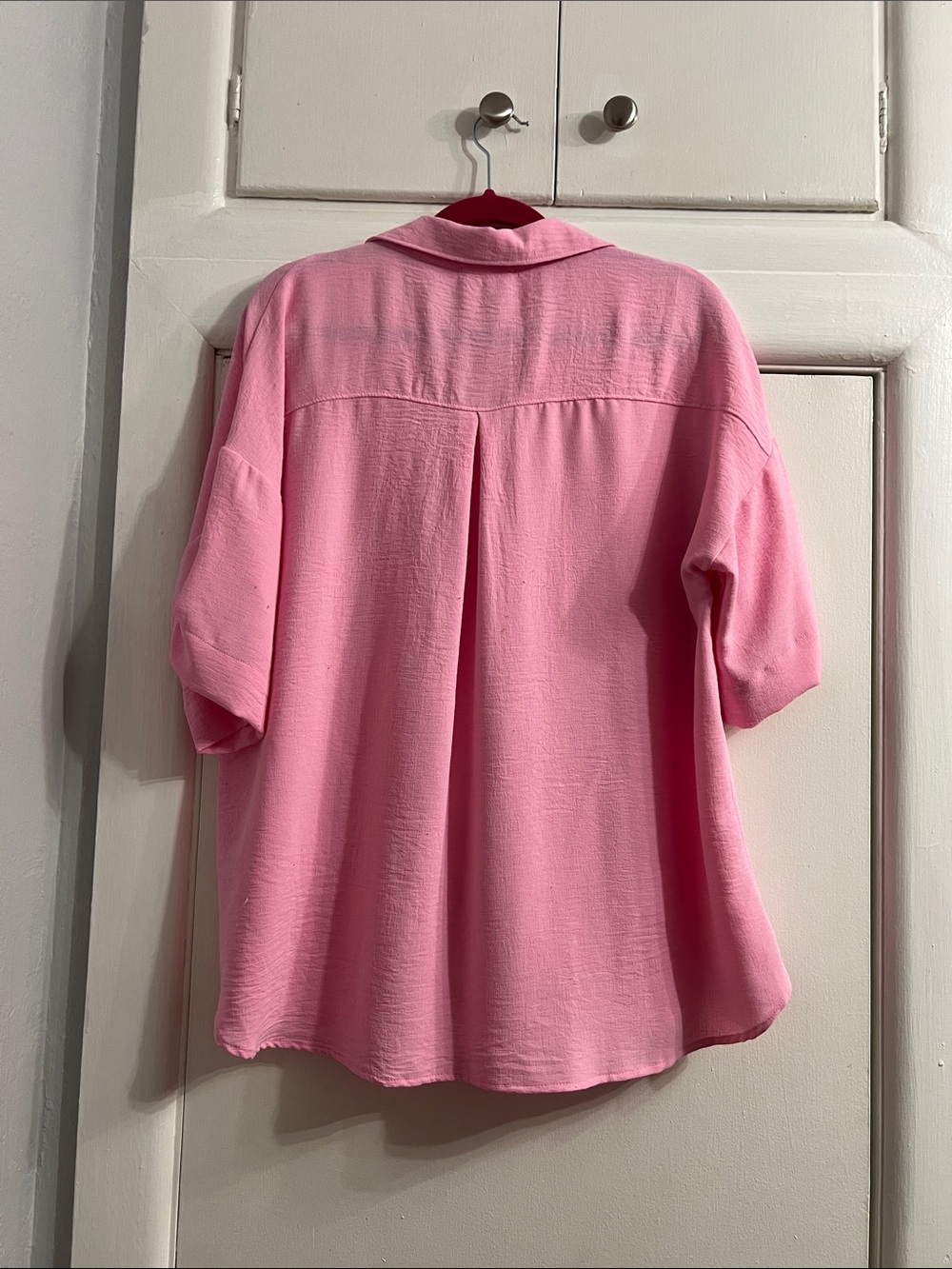 Pink Button Down - Picture 3 of 3